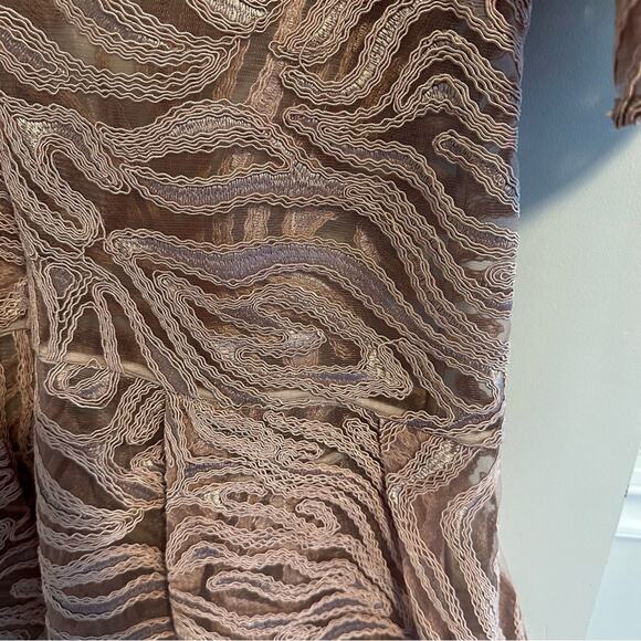 Alexis Pink Textured Blouse Top Small - Picture 9 of 12